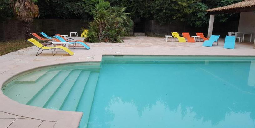 Дом отдыха Maison de 3 chambres avec piscine partagee et wifi a Lagrasse