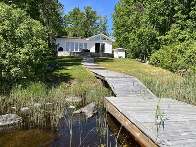 Holiday home Newly built cottage located on a lake plot by Lake Flaten