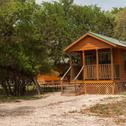 Гостевой дом Medina Lake Camping Resort Cabin 3