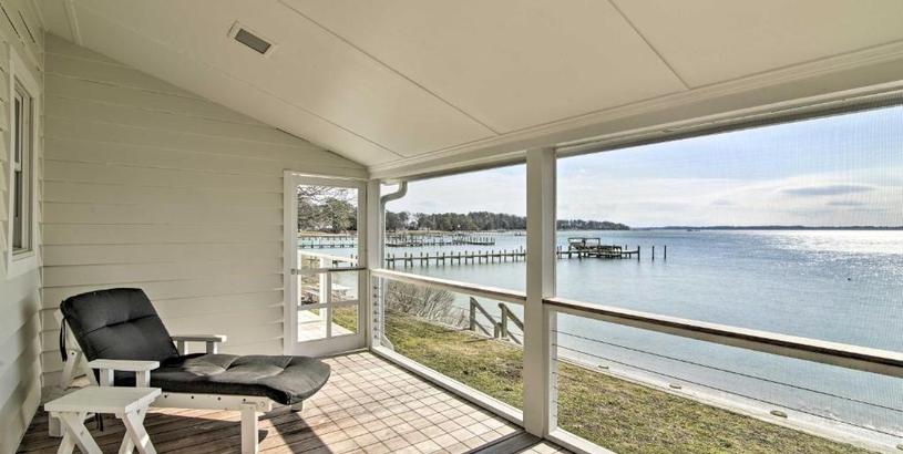 Holiday home Bayside Deltaville Retreat with Beach and Bay Views!