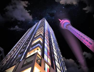 Apartments Stunning Skytower and City View 2 Bedroom Apartment