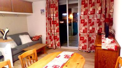 Studio in Les Deux Alpes Isere Auvergne Rhone Alpes with wonderful mountain view and balcony 50 m from the slopes