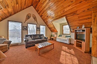 Ski-In and Ski-Out Ghent Cabin with Mountain Views!