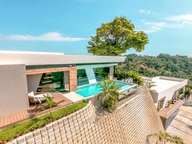 Вилла Modern Villa with overlooking pacific ocean view & name of the jungle - VILLA #12 LAS FLORES