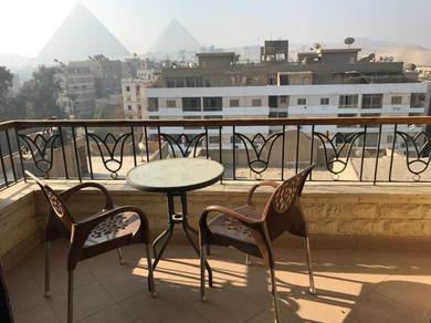 Nader's Place pyramids view