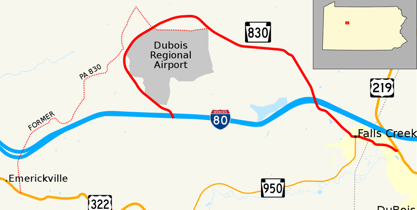 DuBois Regional Airport (DUJ), Дюбуа, Соединенные Штаты