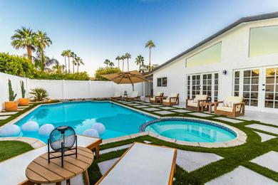 Вилла Lux Palm Springs Villa with Pool - Fits 12!
