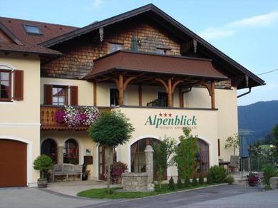 Апарт-отель Appartements Ferienwohnungen Alpenblick