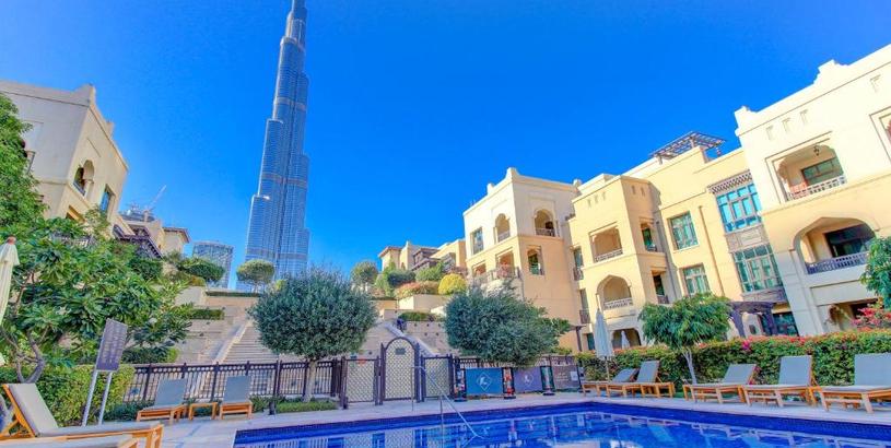 Apartments Durrani Homes - Souk Al Bahar 2BR Besides Burj Khalifa & Dubai Mall