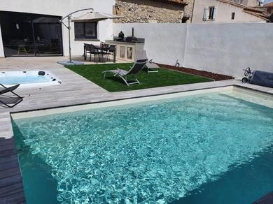 Villa South of France villa spa swimming pool access