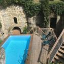 Вилла Logis Escale vue Loire, piscine semi-troglodyte