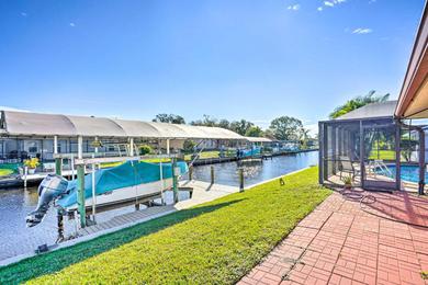 Canalfront Family Home with Dock and Gulf Access!