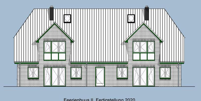 Апартаменты Dünentraum, Ferienwohnung für 4 Personen - Erwachsene oder Kinder - in DE FEERJENHUSEN am Haubarg von Vollerwiek, Fertigstellung April 2020