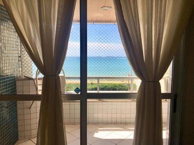 Апартаменты Linda vista para o Mar da Praia da Costa 2qts
