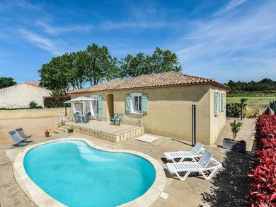Holiday home Spacious Holiday Home in Aigues vives with Private Pool