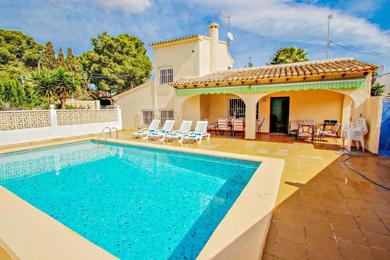 Villa Linea - sea view villa with private pool in Teulada