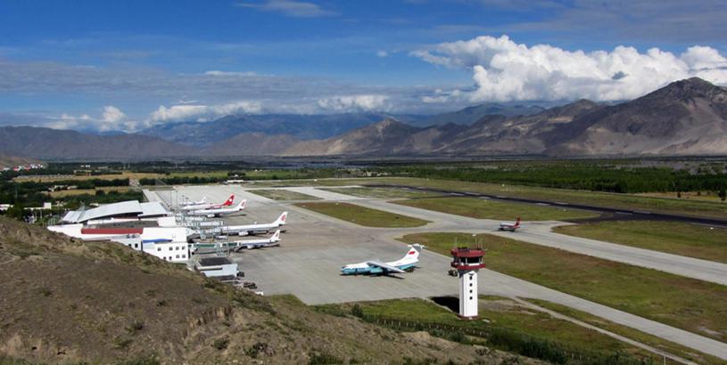 Lhasa Gonggar Airport (LXA), Shannan (Gonggar), China