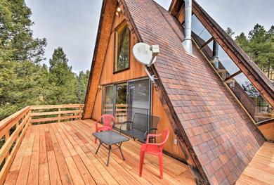 Holiday home A-Frame Cabin with Mtn Views - 4 Mi to Cripple Creek!