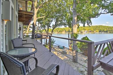 Waterfront Sunrise Beach Home w and Hot Tub and Dock!