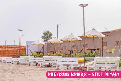 Luxury tent Mirasur South Beach