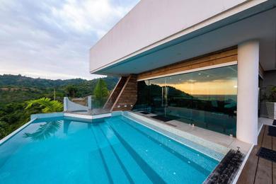Вилла Luxurious villa with infinity pool view and Roof top stargazing in Costa Rica - VILLA #11 EL OCEANO