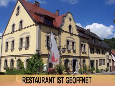 Отель Hotel-Gasthof Die Post Brennerei Frankenhöhe