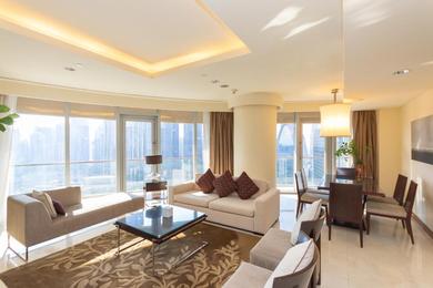 Apartments The address Dubai Mall Balcony & View 3bed