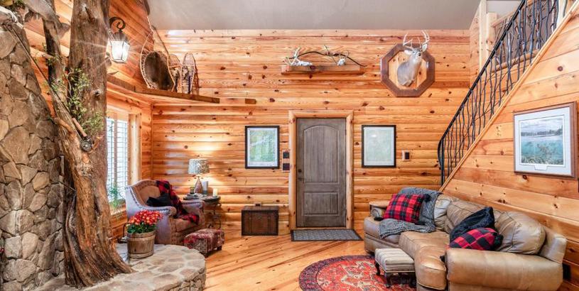 Дом отдыха Iron Mountain Lodge - Beautiful Cabin With Forest & Mountain Views!