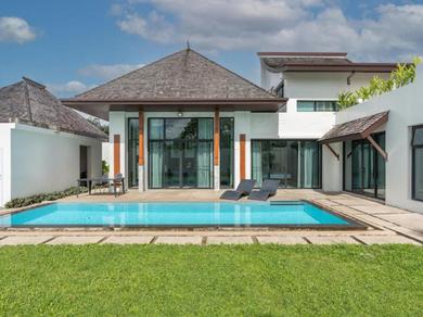 Beautiful pool villa at lively Porto de Phuket blue tree water park and the famous Bangtao beach no further fees to pay