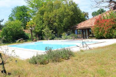 Дом отдыха Maison de 2 chambres a Pontonx sur l'Adour avec magnifique vue sur la montagne piscine partagee jardin clos