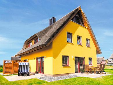 Дом отдыха Reetdachhaus mit Sauna und Boddenblick - D 128.036