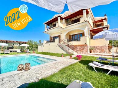 Вилла Luxury Villa Makris with private heatable pool