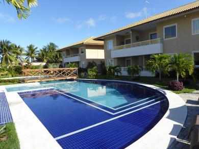 Apartments Soft Guarajuba -Lindo Village Residencial amplo 2 quartos com suite e varanda no Térreo