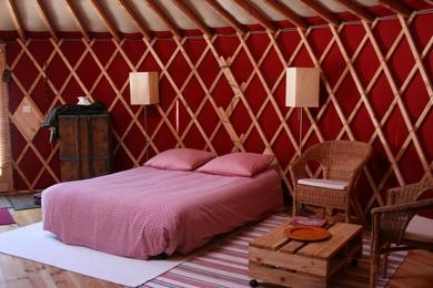 Luxury tent Yourtes en Terrasse