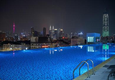 Apartments KL One Residence by Nest Home [Infinity Pool & KL Skyline]