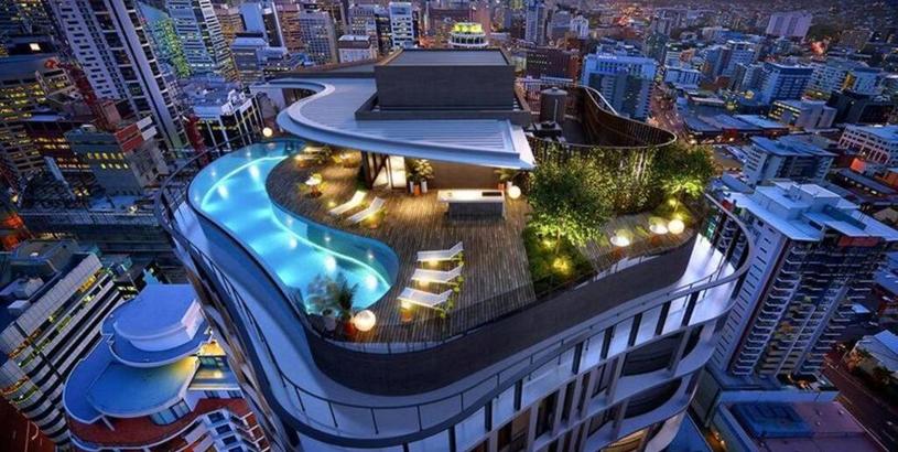 Apartments Lvl 23 Spire Infinity Pool Netflix Wifi Carpark by Stylish Stays