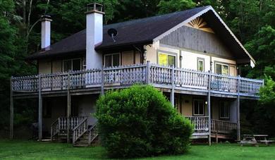 Курорт Slide Mountain Forest House