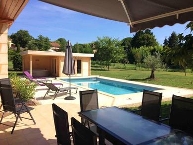 Вилла Villa de 4 chambres avec piscine privee spa et jardin clos a Prayssac