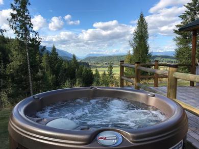 Дом отдыха Hot tub, Views, Amenities The Cabin at Blackridge Resort