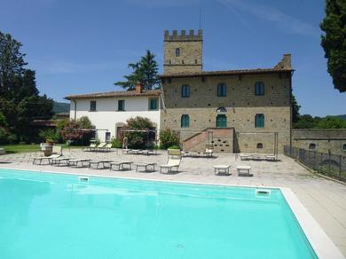 Apartments Luxurious Holiday Home in Pelago Italy with Pool