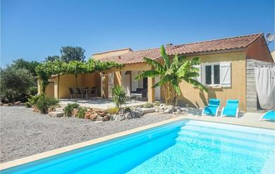 Дом отдыха Beautiful Home In Salles Daude With 4 Bedrooms, Wifi And Outdoor Swimming Pool