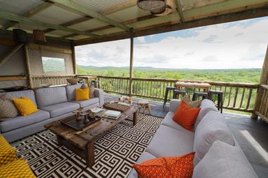 Luxury tent Zululand Lodge
