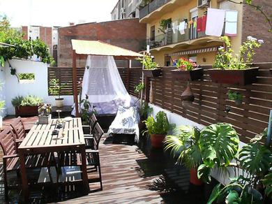 Апартаменты Lovelyloft Atic with magic Garden-Terrace in the Gracia Heart