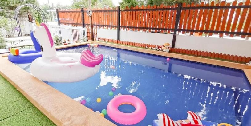 Вилла Namcha Private Pool Villa Huahin 4 Bedrooom With Pool Table BBQ & Karaoke