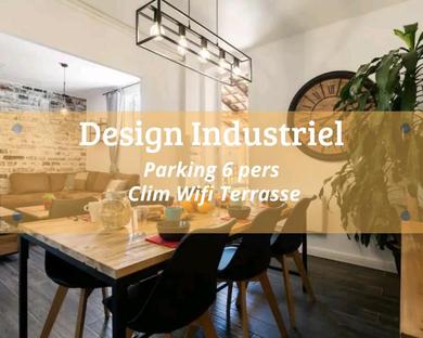 Apartments Design Industriel avec Terrasse Privative