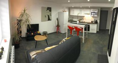 Апартаменты Appartement agréable et moderne - Rez de chaussée - Blainville Sur L'Eau