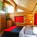 Дом отдыха Secluded Log Cabin with Patio See Aurora Borealis!