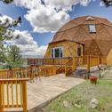 Кемпинг Secluded Rustic Dome with Majestic Views at Idaho Springs
