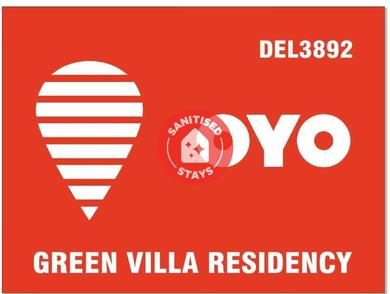 OYO Green Villa Residency Near Sarita Vihar Metro Station