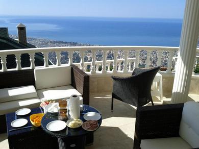 Holiday home View villa with private pool on top of the mountain behind Alanya town